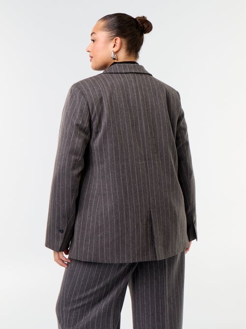 Halflange blazer met strass - Kiabi