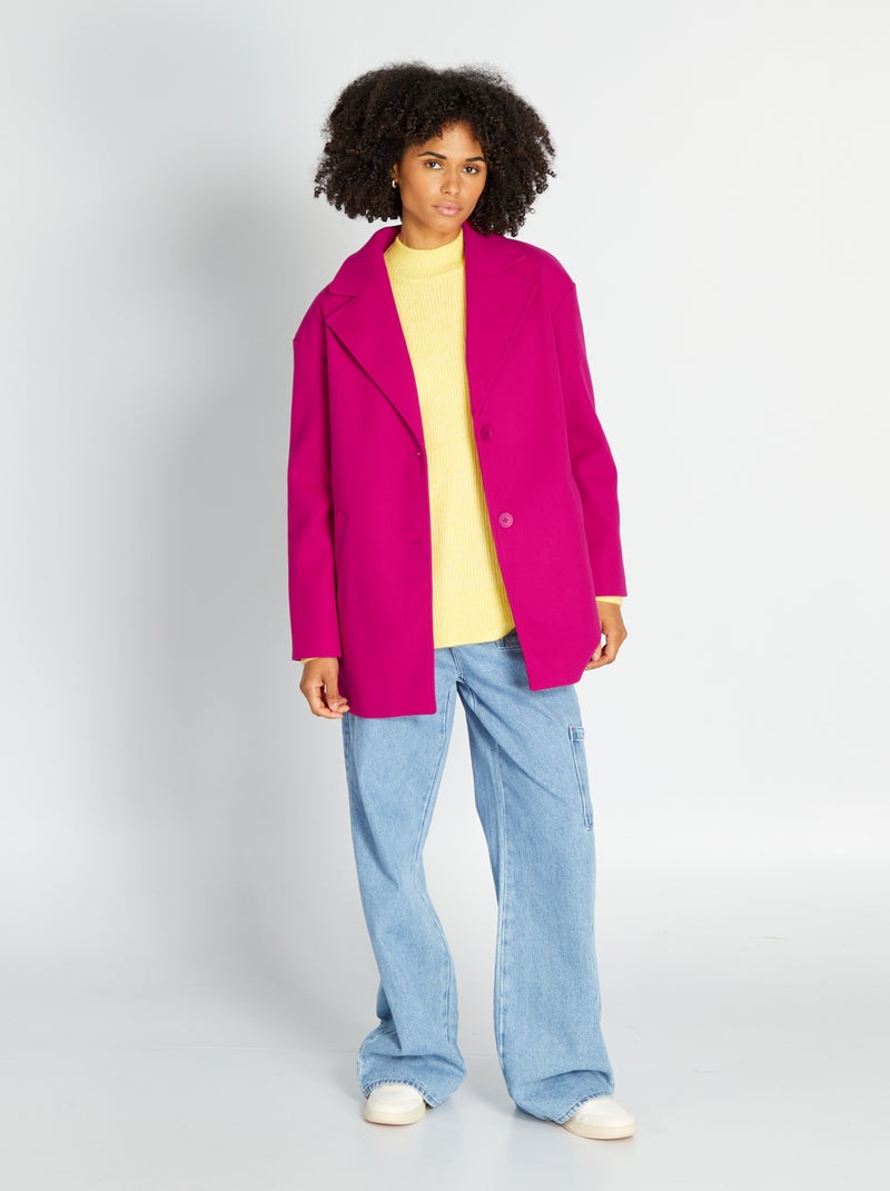 Halflange jas ROSE - Kiabi