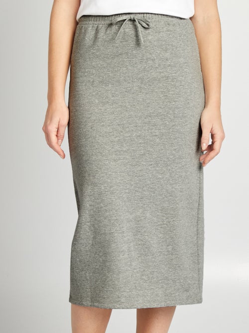 Halflange rok in joggingmodel - Kiabi