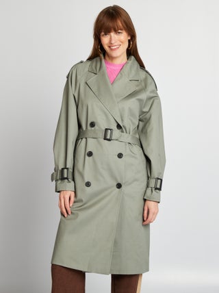 Halflange trenchcoat