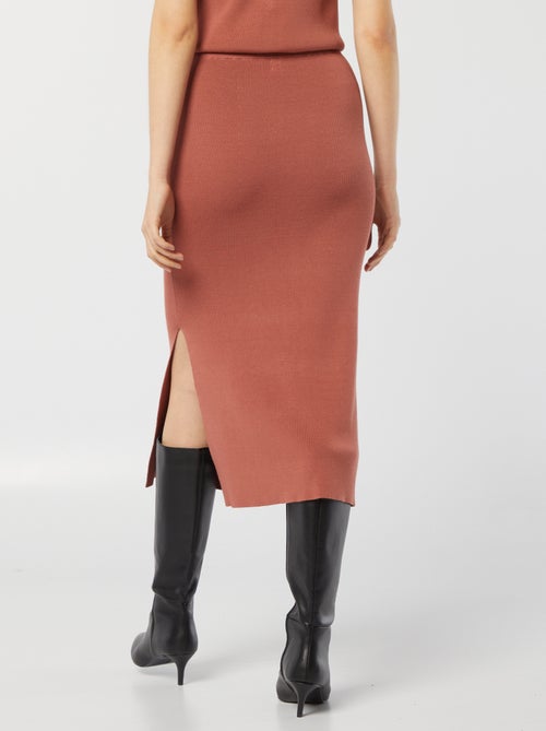 Halflange tricotrok - Kiabi