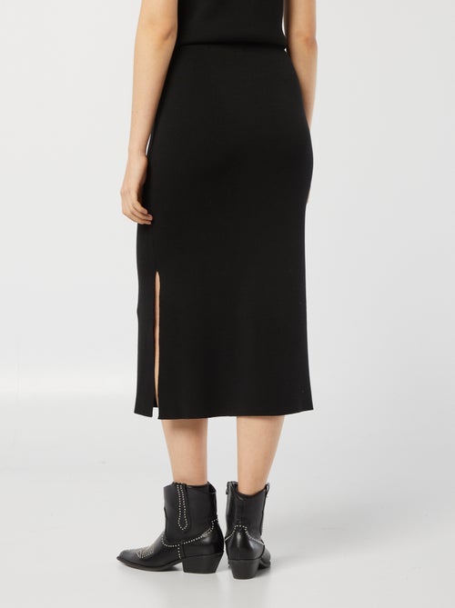 Halflange tricotrok - Kiabi