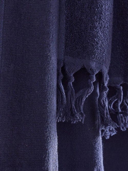 Hamamdoek met één zijde van badstof - Kiabi