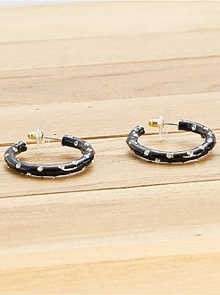 Hangende oorbellen en creolen - Kiabi