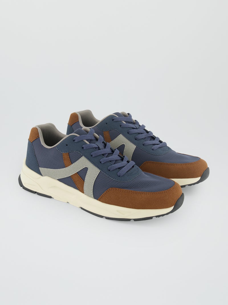 Hardloopsneakers donkerblauw - Kiabi