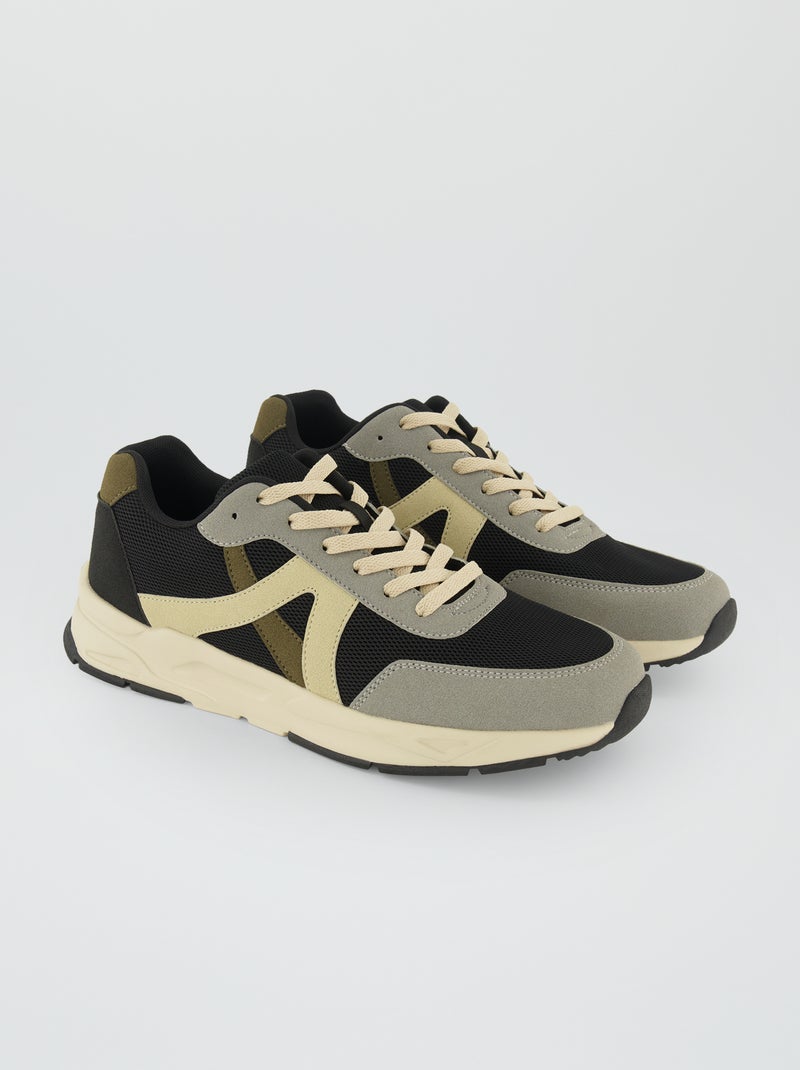 Hardloopsneakers KAKI - Kiabi