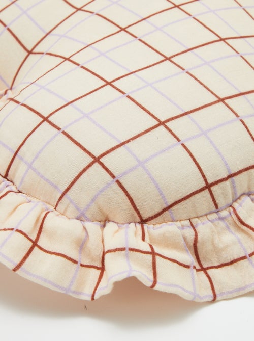 Hartvormig kussen van zacht, luchtig katoen (50 x 45 cm) - Kiabi