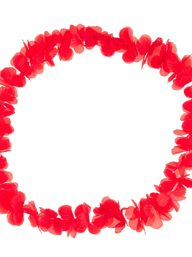 Hawaïaanse ketting accessoire rood - Kiabi