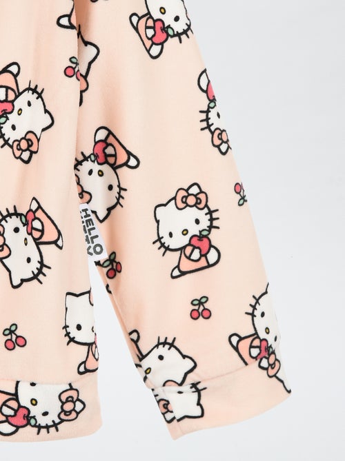 "Hello Kitty" 2-delige pyjamaset - T-shirt met lange mouwen + broek - Kiabi