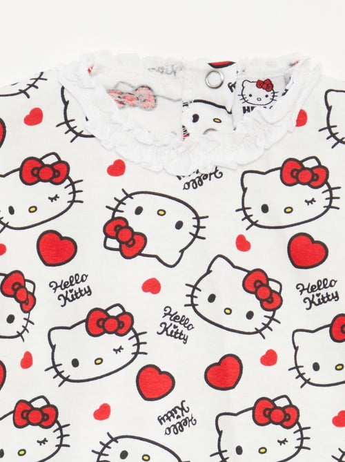 Hello Kitty-T-shirt met origineel kraagje - Kiabi