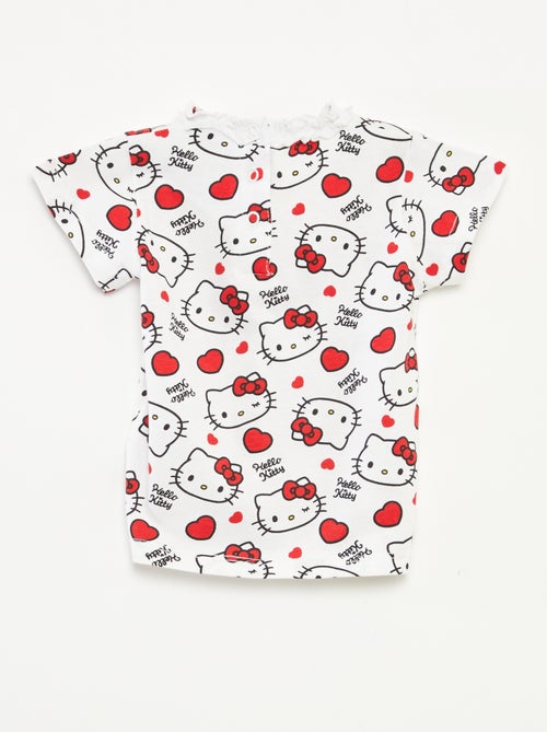 Hello Kitty-T-shirt met origineel kraagje - Kiabi