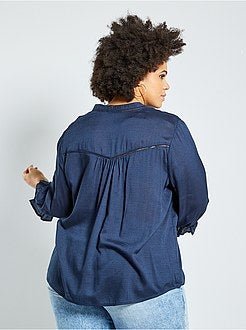 Hemd met Engels borduurwerk - Kiabi