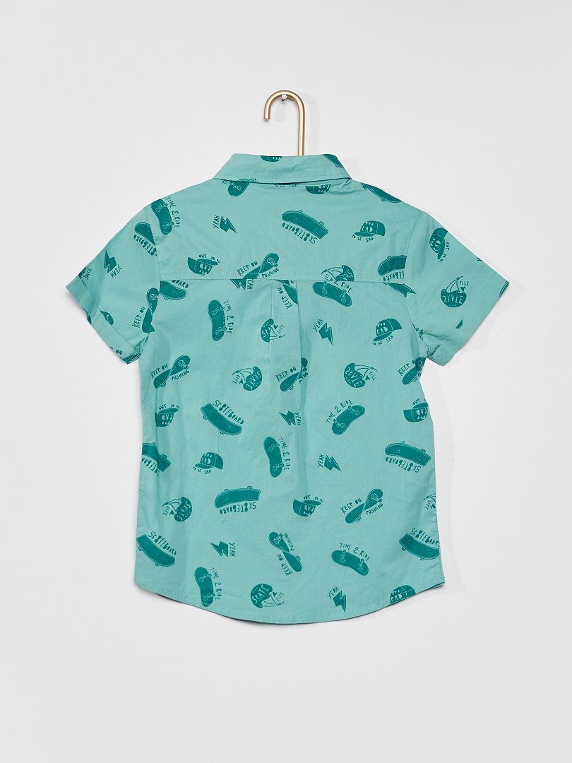 Comtessa Dames nachthemd 231217 korte mouwen motief print