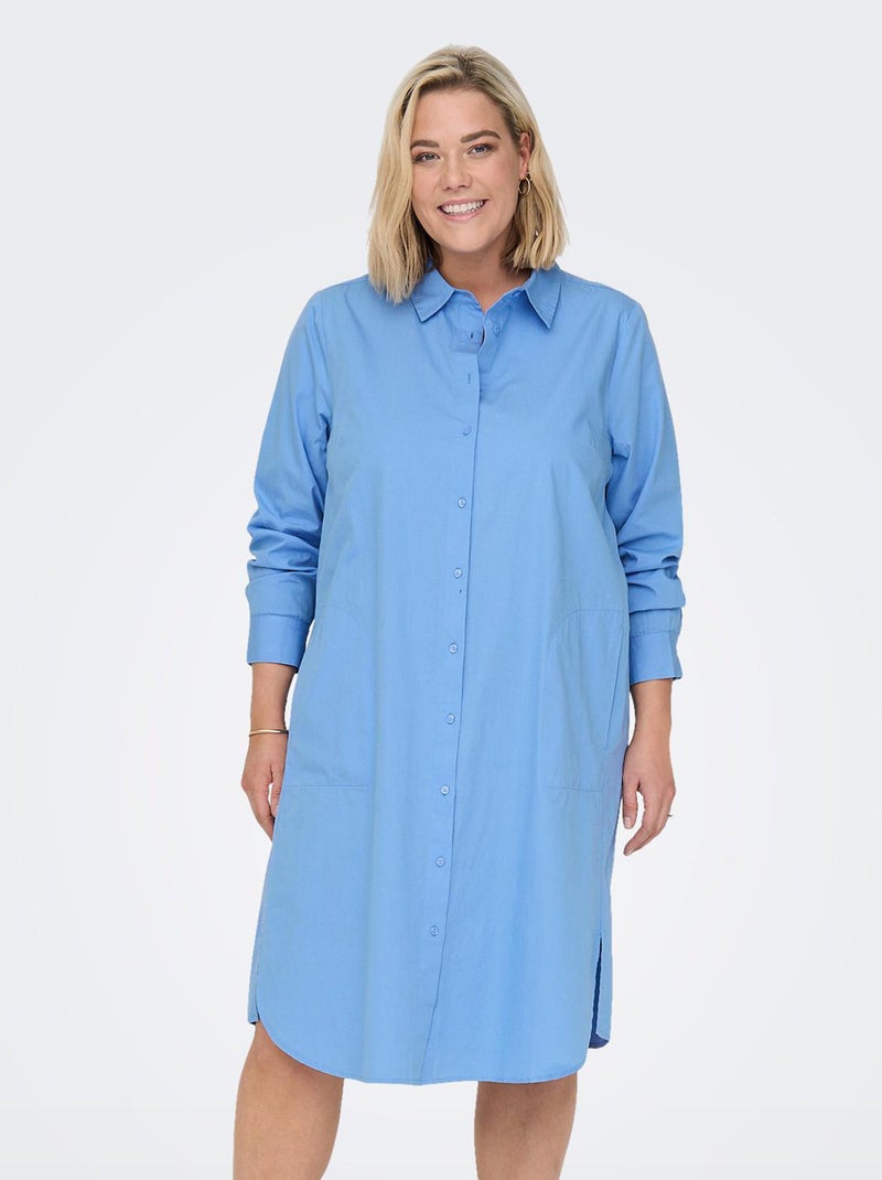 Hemdjurk 'Only' BLAUW - Kiabi