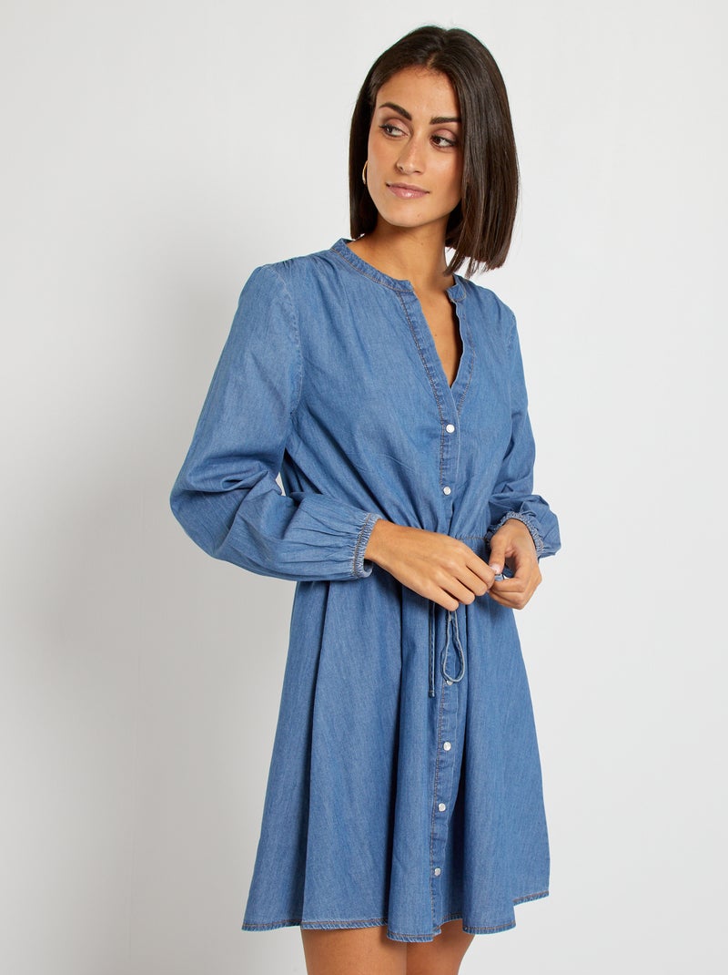Levi's Denim jurk • Indigo • de Bijenkorf