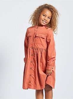 Hemdjurk van velours - Kiabi