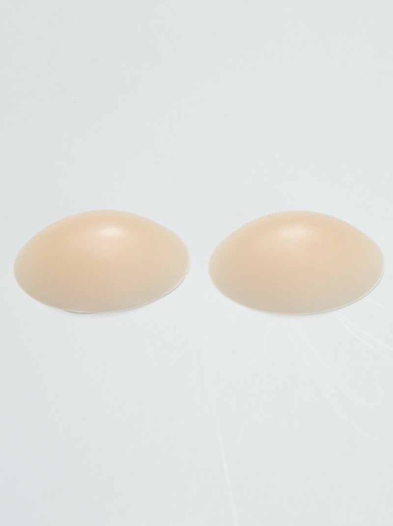 Herbruikbare nipple covers van silicone BIEGE - Kiabi