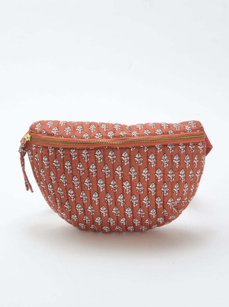 Heuptas met fantasieprint Biege - Kiabi