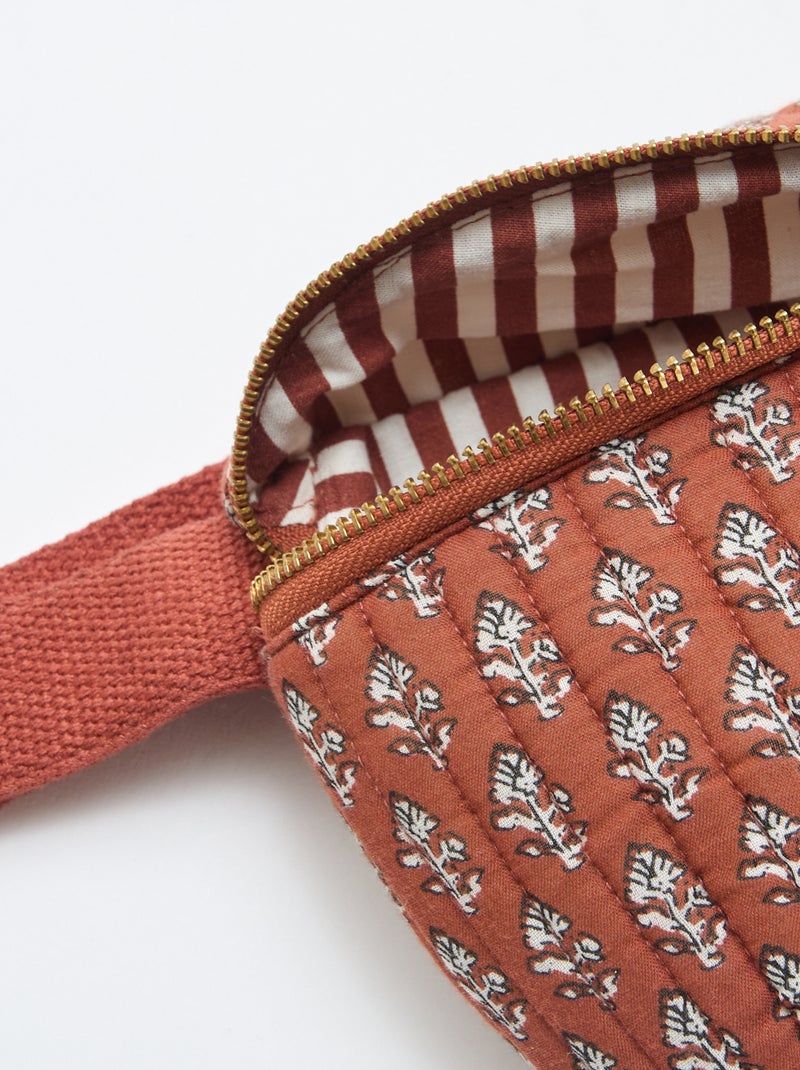 Heuptas met fantasieprint Biege - Kiabi