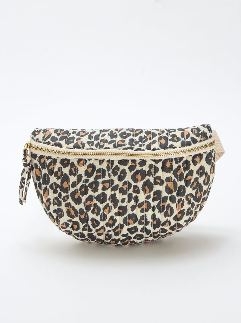 Heuptas met fantasieprint Bruin - Kiabi