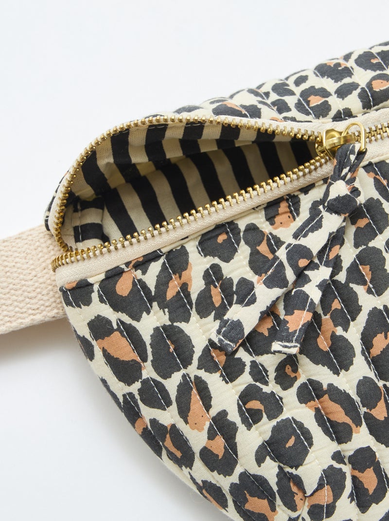 Heuptas met fantasieprint Bruin - Kiabi