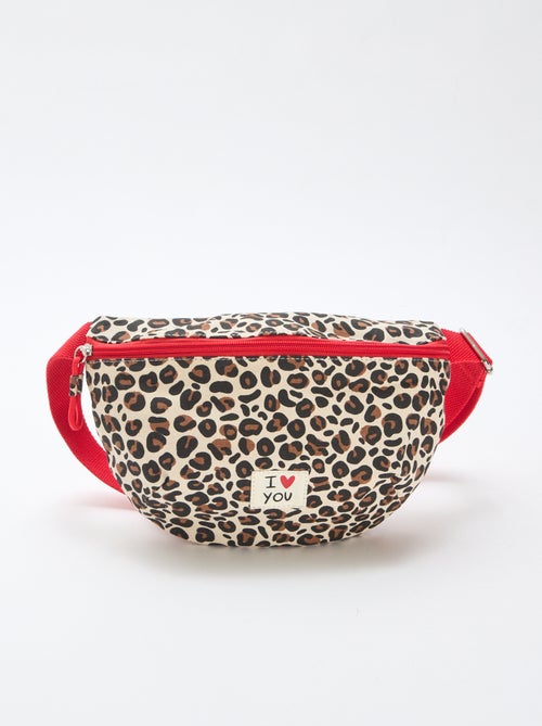 Heuptas met luipaardprint 'Agathe Sorlet x Kiabi' - Valentijnsdag - Kiabi Heuptas met luipaardprint 'Agathe Sorlet x Kiabi' - Valentijnsdag - Kiabi