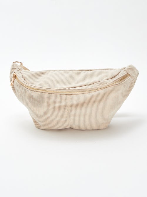 Heuptasje van corduroy - Kiabi