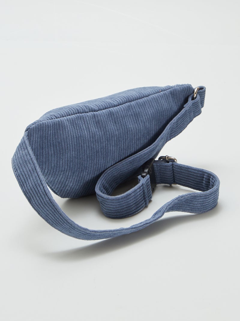 Heuptasje van corduroy KAKI - Kiabi