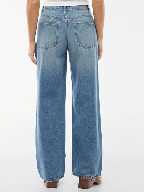 High waist wide leg jeans / wide leg - Kiabi