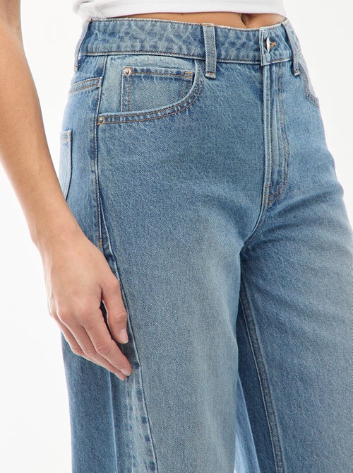 High waist wide leg jeans / wide leg - Kiabi