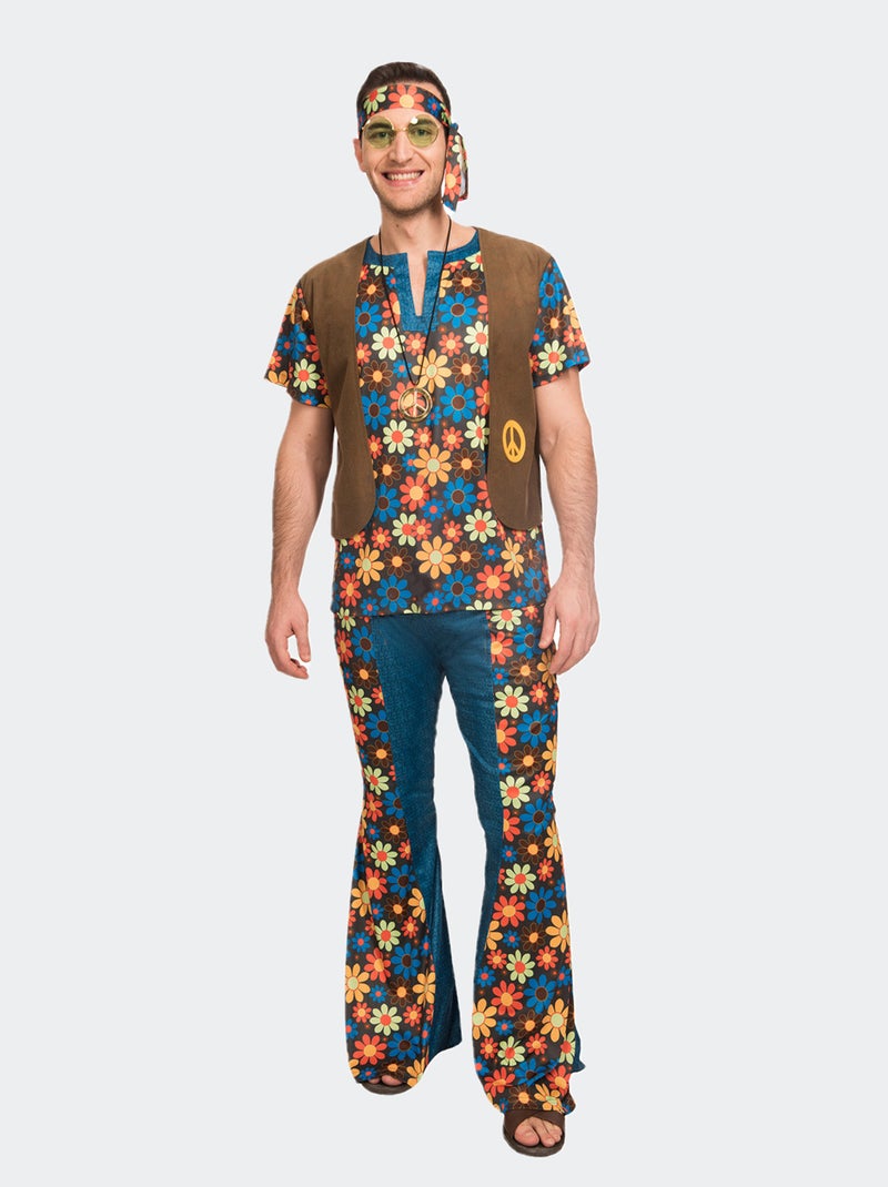 Hippie - Verkleedkleding BIEGE - Kiabi