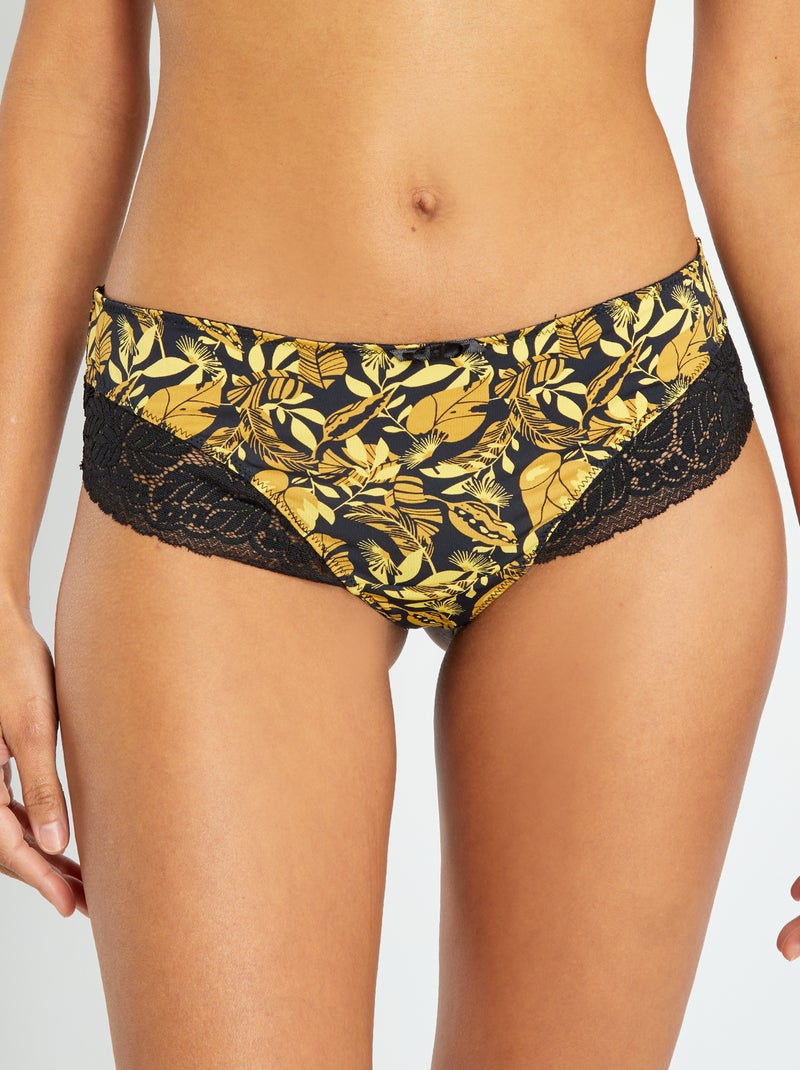 Hipster-string 'Envie de Lingerie' BIEGE - Kiabi