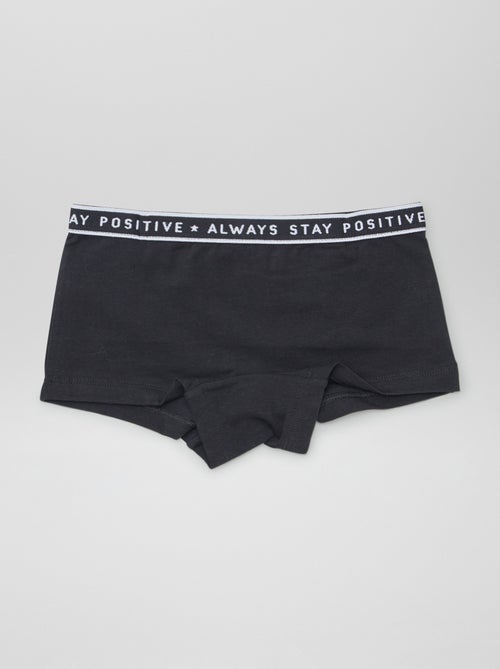 Hipsters van jersey - Setje van 3 - Kiabi