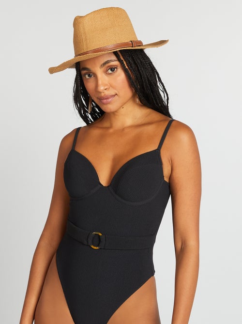 Hoed van raffia - Kiabi