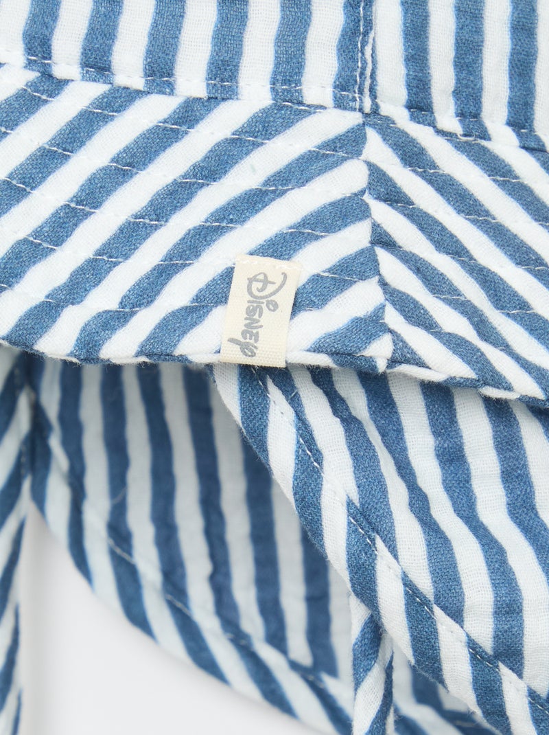 Hoed 'Winnie' met strikbandjes Blauw - Kiabi