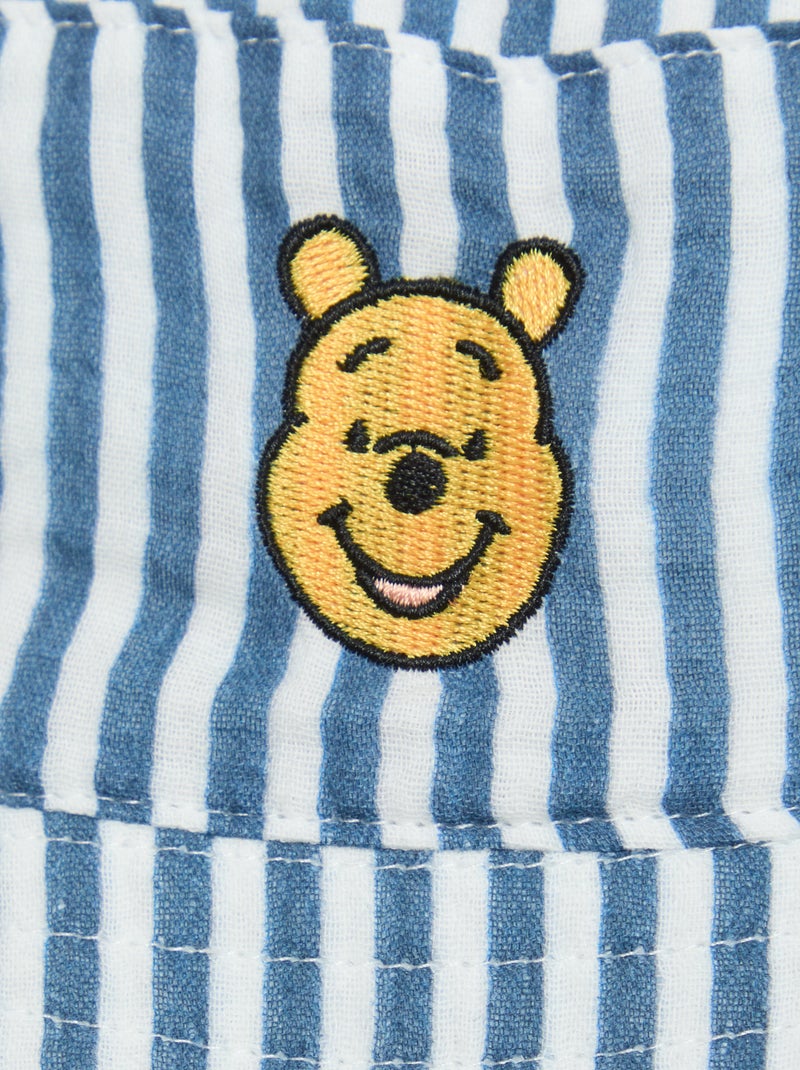 Hoed 'Winnie' met strikbandjes Blauw - Kiabi