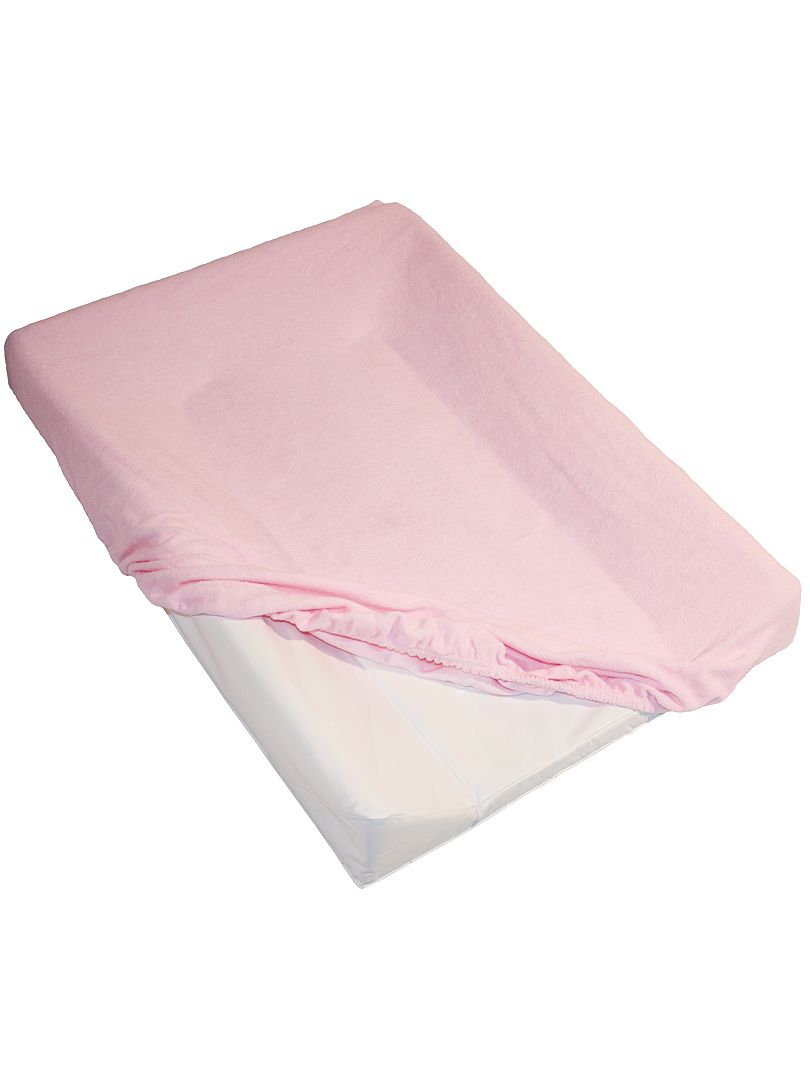 Hoes voor verschoonmatje roze - Kiabi