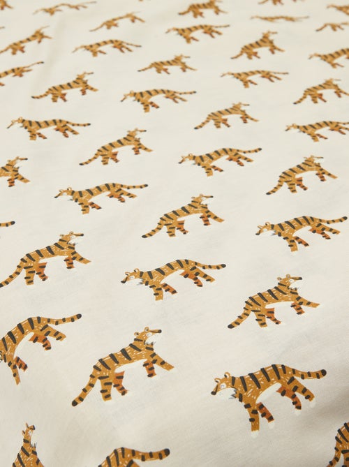 Hoeslaken 1 persoon (140x200) van katoen - Kiabi Home - Kiabi Hoeslaken 1 persoon (140x200) van katoen - Kiabi Home - Kiabi