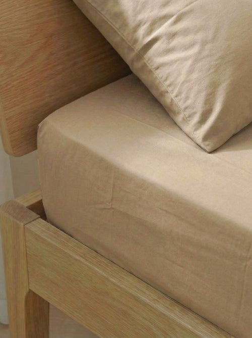 Hoeslaken 1 persoon (90x190) van katoen - Kiabi Home - Kiabi