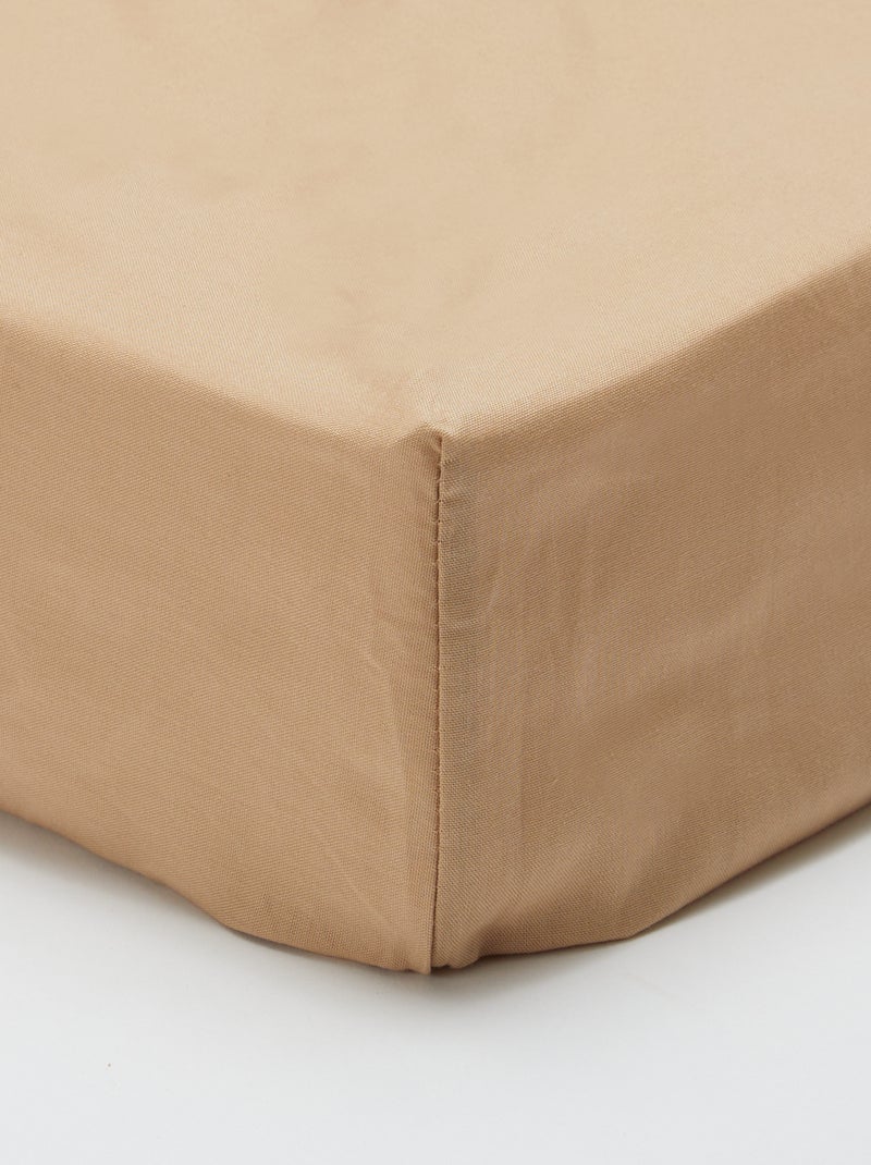 Hoeslaken 1 persoon (90x190) van katoen - Kiabi Home BIEGE - Kiabi