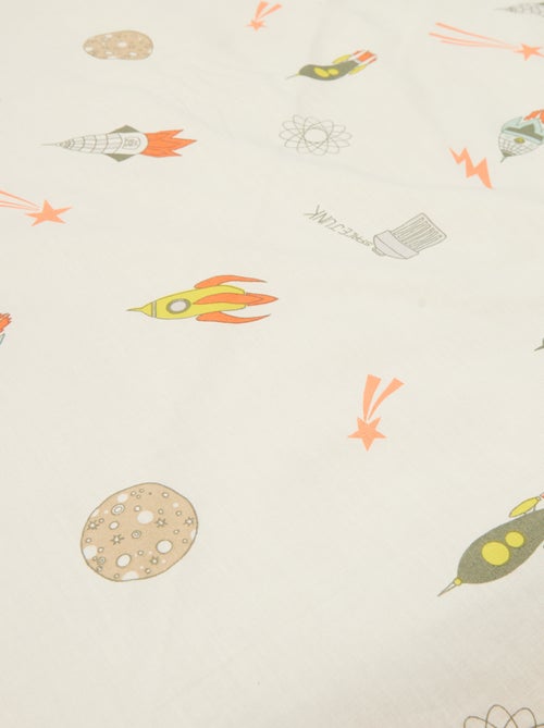 Hoeslaken 1 persoon (90x190) van katoen - Kiabi Home - Kiabi