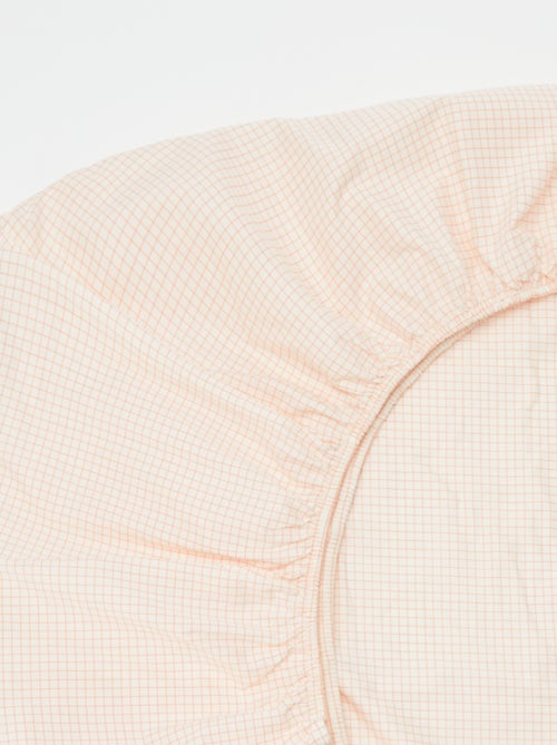 Hoeslaken 1 persoon (90x190) van katoen - Kiabi Home - Kiabi