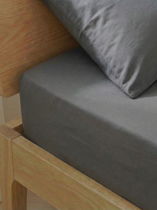 Hoeslaken (150x200cm) van katoen - Kiabi