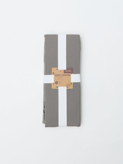 Hoeslaken (150x200cm) van katoen - Kiabi