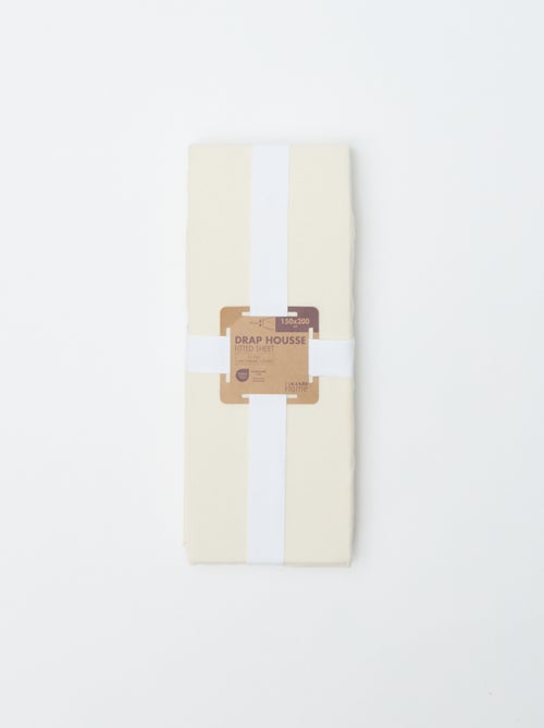 Hoeslaken (150x200cm) van katoen - Kiabi