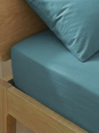 Hoeslaken 2 personen (160x200cm) van katoen - Kiabi Home