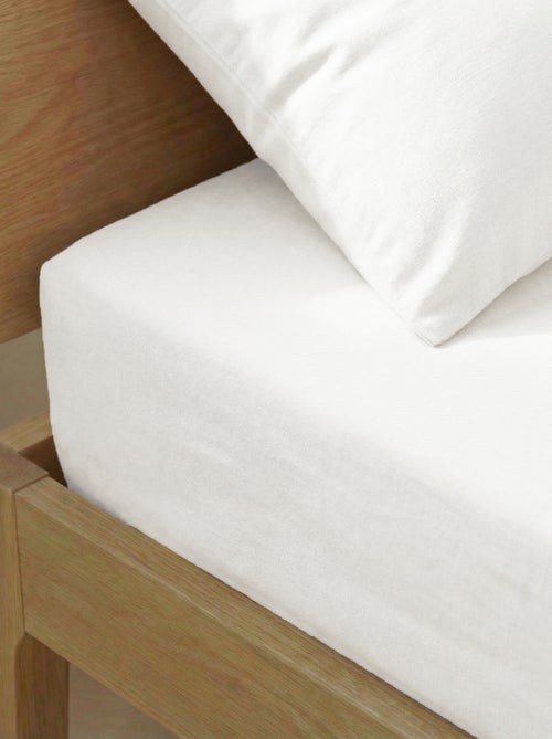 Hoeslaken 2 personen (160x200cm) van katoen - Kiabi Home - Kiabi