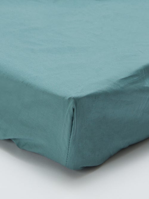 Hoeslaken 2-persoons (160x200cm) van katoen - Kiabi Home - Kiabi