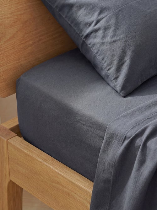 Hoeslaken 2-persoons (180x200) van katoen - Kiabi Home - Kiabi