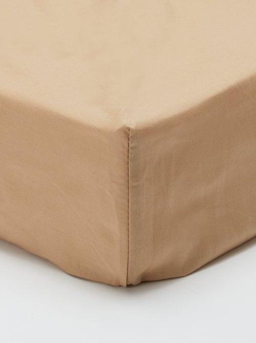 Hoeslaken effen 140 x 200 cm - Kiabi